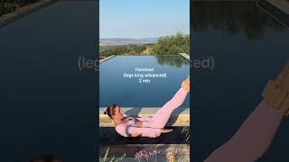 20Min Pilates Workout In Beautiful Tuscany shorts workout [upl. by Hilary]