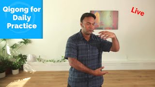 Qigong Exercise to Practice Daily  To reduce stress and Increase Qi and energy [upl. by Sunda]