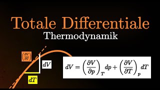 Totale Differentiale  Einfache Erklärung Berechnung Thermodynamik Physik amp Chemie [upl. by Ivette]