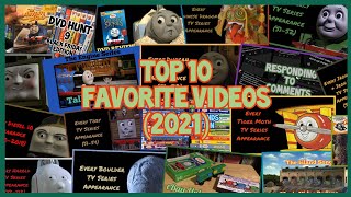 Top 10 Favorite Videos 2021  Derek Delgado [upl. by Elyac]