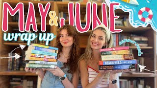 MAY amp JUNE WRAP UPall the books weve read in the last 2 months [upl. by Nilats4]