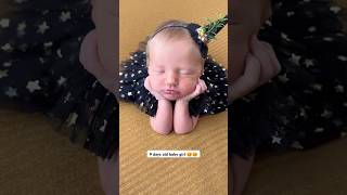 9 days old baby girl photoshoot 😍😍 youtubeshorts [upl. by Naujyt230]