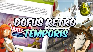 DOFUS  MON AVIS SUR LES CLASSES DE DOFUS RETRO TEMPORIS [upl. by Frayda20]