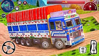 Indian Cargo Truck Driver Simulator  Offroad Truck Transporter 3D  Android Gameplay [upl. by Hicks742]