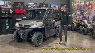 CFMoto UForce 1000 V2 4x4 Modelljahr 2022 mit Vollkabine Wischer und Heizung von DFK [upl. by Conant]