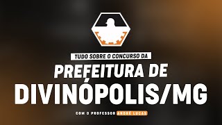 CONCURSO PREFEITURA DE DIVINÃ“POLIS MG  PLANEJAMENTO DE ESTUDOS [upl. by Ethe]