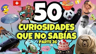 50 COSAS QUE NO SABÍAS HACE 5 MINUTOS 🧠⏰ 36 [upl. by Shornick]