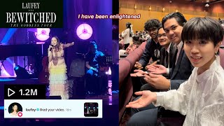 I went to LAUFEY’s CONCERT and somehow went viral [upl. by Aihsal]