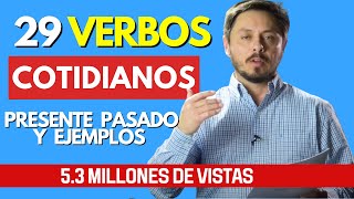 29 VERBOS EN INGLES MUY NECESARIOS DE SABER [upl. by Nottap]