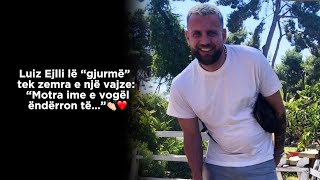 Luiz Ejlli lë “gjurmë” tek zemra e një vajze “Motra ime e vogël ëndërron të…”👏🏻❤️ [upl. by Martine424]