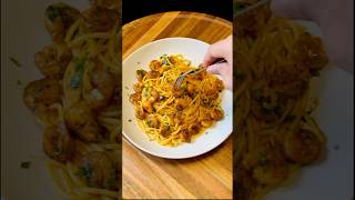 Lemon Pepper Shrimp Pasta asmr fyp shrimp prawns shorts food cooking indiancookingbuddy [upl. by Neuberger]