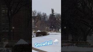 saskatoon canada winter snowfall [upl. by Rosco]