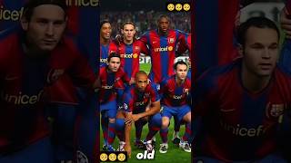 fc Barcelona new players amp old player 🥹🥺 messi virralshort viralreels viralvideo football [upl. by Rolando]