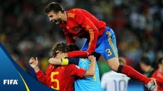 Germany v Spain  2010 FIFA World Cup  Match Highlights [upl. by Atterual686]