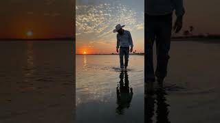 art reveal rockport texas beach at sunset with josefcollection friends family daughter [upl. by Htebizile]