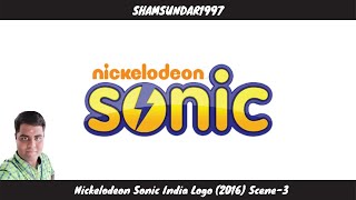 Nickelodeon Sonic India Logo 2016 Scene3 [upl. by Nuaj]