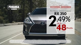 Pohanka Lexus RX GX December to Remember 1x30 TV Spot Chantilly Dale City VA DC MD [upl. by Enamart]