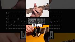 How to play La Bamba with tabs and chords [upl. by Nosna539]