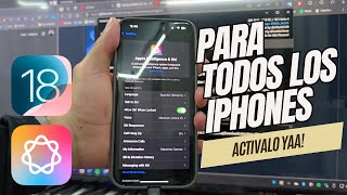 Habilitar Apple Intelligence en iPhone NO soportados ✅ en windows [upl. by Anaiq]