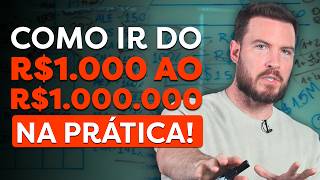 COMO IR DO MIL AO MILHÃO  Planejamento financeiro FÁCIL [upl. by Fellows]