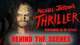 Michael Jackson  Thriller  Ten Second Songs  Behind The Scenes [upl. by Annoya]