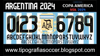 Tipografía Argentina 2024 FREE DOWNLOAD [upl. by Amer]