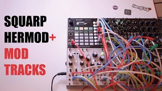 Squarp Hermod Plus  using modulation tracks to create textures with PlaitsBeadsDesmodus Versio [upl. by Tyree472]