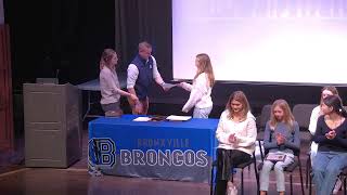 Bronxville Fall Sports Awards  November 2024 [upl. by Eglantine89]