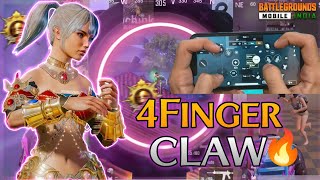 4 Finger Claw 🔥  Unstoppable Clutches In Shadow Mode 💀  Bgmi gameplay  pubg mobile [upl. by Yrrum]