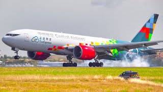 ✈️100 BIG PLANE TAKEOFFS amp LANDINGS at PARIS CDG  4K  Plane Spotting at Paris Charles de Gaulle [upl. by Fahland272]