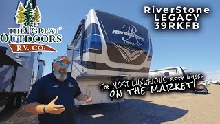 The MOST LUXURIOUS Fifth Wheel On The Market  2023 RiverStone Legacy 39RKFB [upl. by Bronk]