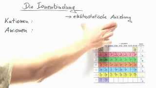 Die Ionenbindung leicht erklärt  Chemie  Allgemeine und anorganische Chemie [upl. by Malissa]