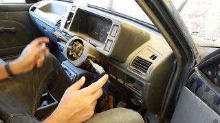 Maruti 800 RestorationPart 3Dashboard Removal [upl. by Bezanson]