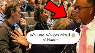 This is Why whytes are afraid of blcks A bLCK Prof WARNS WHYTE folks privelege DIMINISHING [upl. by Enitsirc]