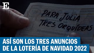 Los anuncios de la lotería de navidad 2022  EL PAÍS [upl. by Vipul]