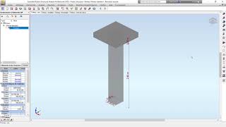 Ferraillage dun poteau sur robot [upl. by Arvy]