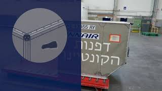 Container inspection in 60 seconds  Hebrew [upl. by Pathe]