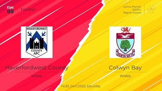 Haverfordwest County 50 Colwyn Bay Highlights [upl. by Raymund885]