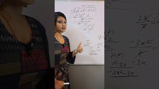 long division polynomials shorts youtubeshorts bebetterbest [upl. by Aramaj529]