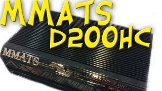 MMATS D200HC Functionality Test Amp Amplifier D100 D100HC D300HC [upl. by Yelda504]