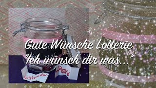 Gute Wünsche Lotterie  DIY  Last Minute Party Gadget  Geburtstag Silvester Hochzeit [upl. by Nirrak469]