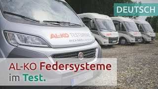 ALKO Federungssysteme Test von CamperStyle [upl. by Kimbra]