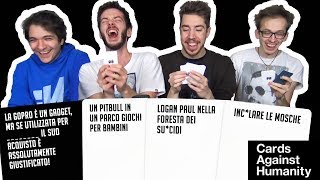 CARDS AGAINST HUMANITY CON LE NOSTRE CARTE PERSONALIZZATE [upl. by Dyanne]