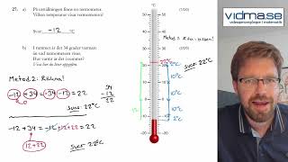 Matematik åk 6 Nationellt prov VT 2018 Del D [upl. by Nickey]