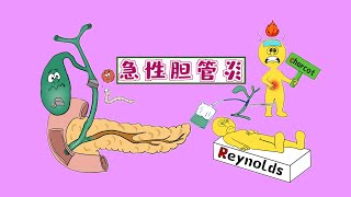 医学记忆漫画 急性梗阻性化脓性胆管炎 →过目不忘Charcot三联征Reynolds五联征！ [upl. by Enila]