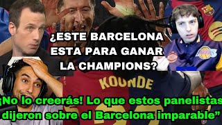 ¡EL BARCELONA CALLA BOCAS PANELISTAS DEPORTIVOS EN SHOCK 😲 [upl. by Strickler]