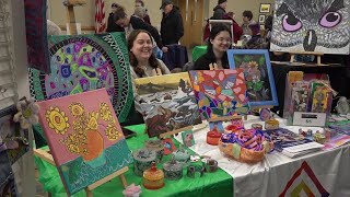 Inclusive art and craft fair held in Luzerne County [upl. by Enellij]