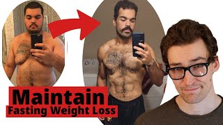 Maintaining Weight Loss after 50 Days Water Fasting [upl. by Oicram877]