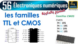 056 électronique numérique les circuits intégrées les familles de technologies [upl. by Hoy253]