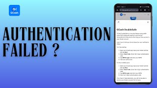 How to Fix GCash App Authentication Failed [upl. by Nirrad695]